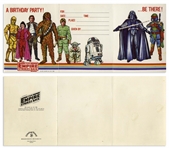 Original 1980 Artwork of All Nine Characters From ''Star Wars: Episode V - The Empire Strikes Back''